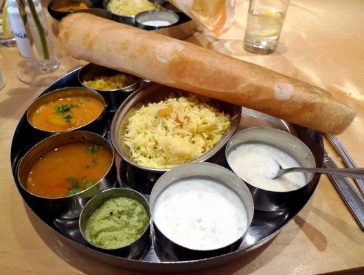 Dosa Plate on a South India Tour