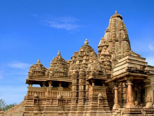 Palace in Khajuraho on a India Tour