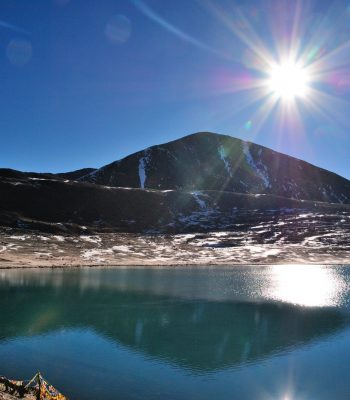 Gurudongmar Lake on an India Tour