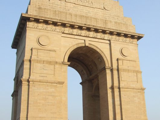 India Gate in Delhi part of a Golden Triangle in India Tour