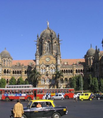 Victoria Station in Mumbai (Bombay) on an India Tour