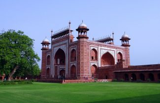 Taj Mahal Agra India Great Gate