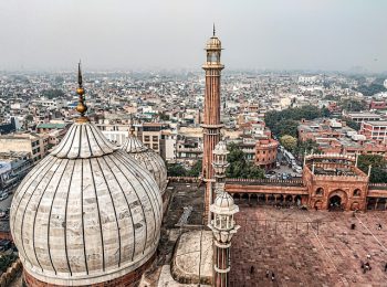 Jama Masjid - Great Mosque of Old Delhi - Tower - India Tour