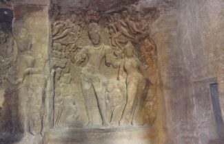 India Tours - Another_inscription_at_elephanta_caves